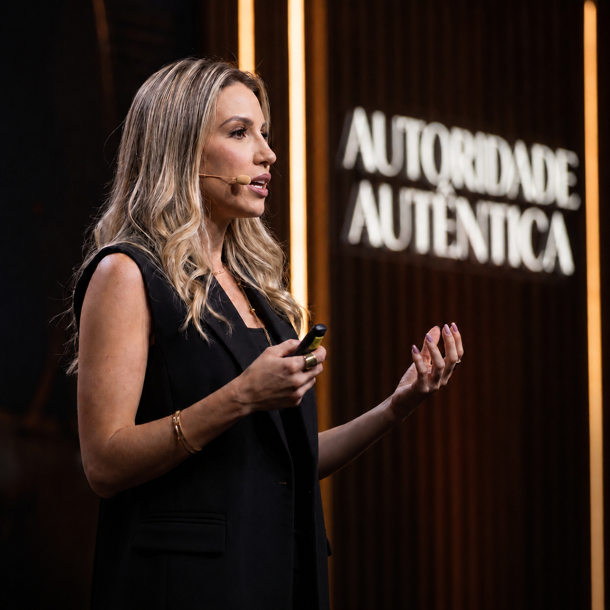 Maria Fernanda apresentando o Método Autoridade Autêntica